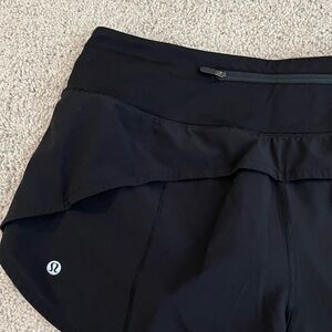lululemon athletica Women's Midnight Black Athletic Shorts
